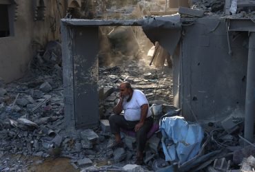 ویرانی حاصل از حمله اسرائیل به غزه